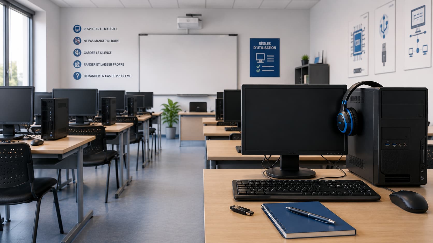 Exploration de l'environnement informatique