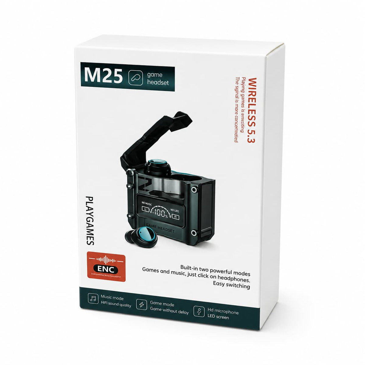 Écouteurs gaming M25