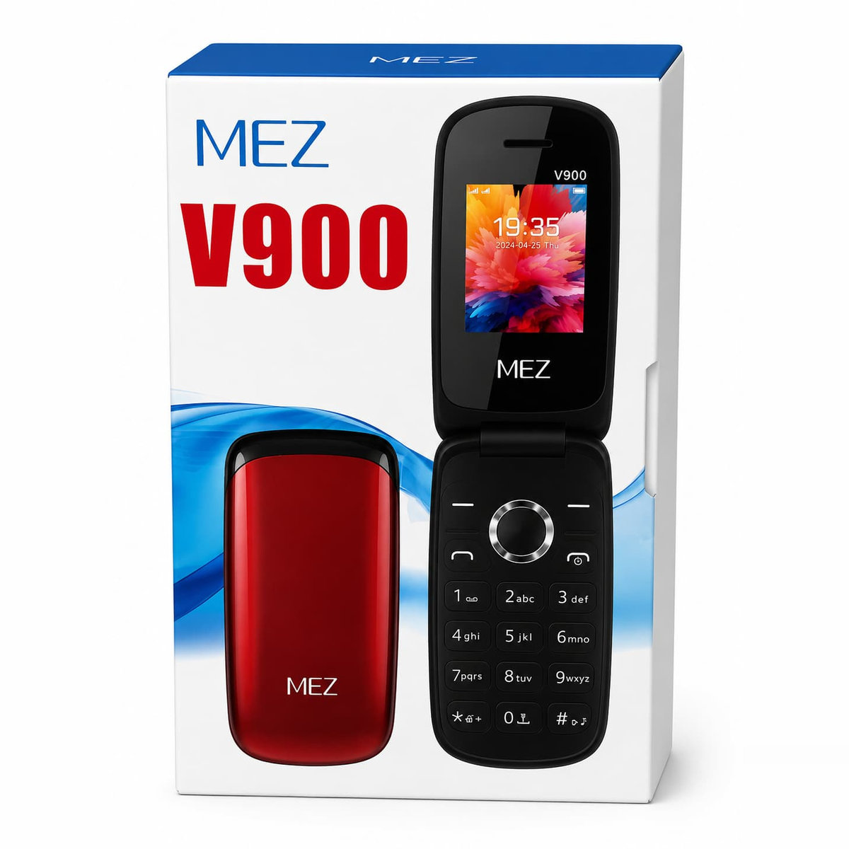 Téléphone à clapet MEZ V900